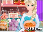 play Pregnant Elsa Burger Cooking