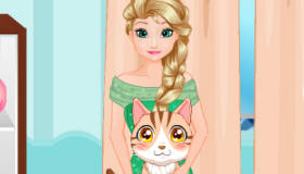 play Elsa Pet Care