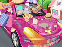 play Clean My New Pink Car 3