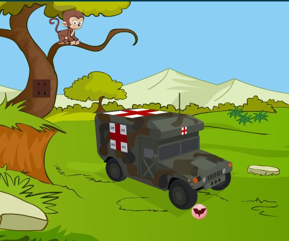 play 2Jolly Army Jeep Escape