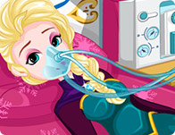 play Elsa'S Stomach Virus