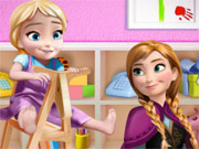 play Anna And Baby Elsa