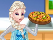 play Pregnant Elsa Cooking Pizza