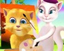play Talking Angela Painting Ginger