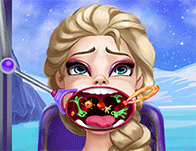 play Elsa Throat Doctor