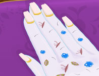 play Frozen Princess Manicure