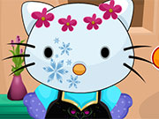 Frozen Hello Kitty Dressup