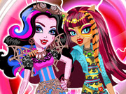 play Monster High Freaky Fusion