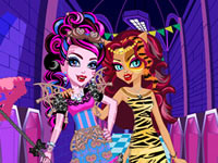 play Monster High Freaky Fusion