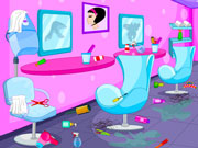 play Messy Parlour Clean Up