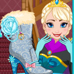 play Elsa Shoes Design