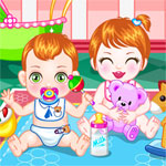 play Baby Twin Trouble