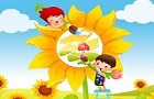 play Coloring Children Jigsaw