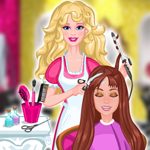 play Barbie Hair Salon