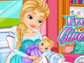 play Frozen Elsa Gives Birth