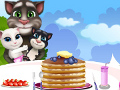 play Tom Family Cooking Pancakes