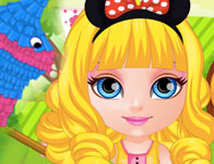 play Baby Barbie Pinata Designer