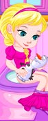 play Baby Elsa'S Potty Train