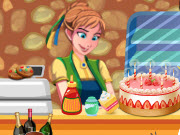 play Frozen Princess Bakery