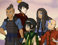 play Avatar Aang Scene Maker