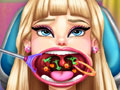 play Barbie Throat Doctor Kissing