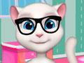 play Talking Angela House Loans Kissing