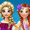 play Play Elsa And Anna Summer Break