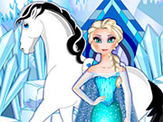play Elsa Horse Care