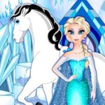 play Elsa Horse Care