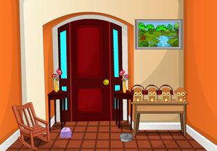 play Vibrant Color House Escape