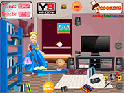 play Elsa Clean Up 2