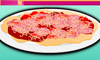 play Make Salami Pizza