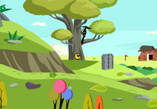 play Cute Blue Parrot Escape