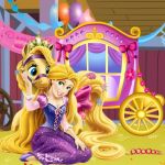 play Rapunzel Carriage Decor