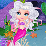 play Baby Barbie Mermaids Land