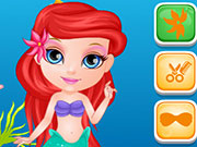 play Baby Barbie Mermaids Land