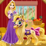 play Rapunzel Pony Care