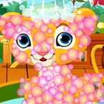 play Caring Lion Puppy