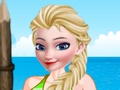 Elsa At The Beach