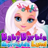 play Baby Barbie Mermaids Land