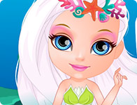 play Baby Barbie Mermaids Land