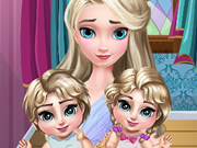 play Elsa Twins Care