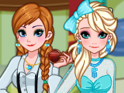 play Frozen Sisters Graduation Makeover