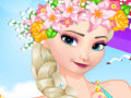 play Elsa'S Beach Day