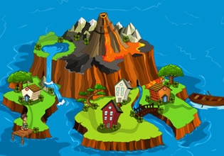 play Volcano Escape