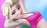 play Elsa Gym Workout