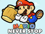 Mario Never Stop game