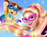 play Super Barbie Saving The City