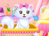 play Princess Belle'S Kitten Caring