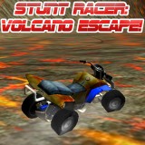 play Stunt Racer: Volcano Escape!